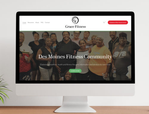 Website Design for Fitness Organization