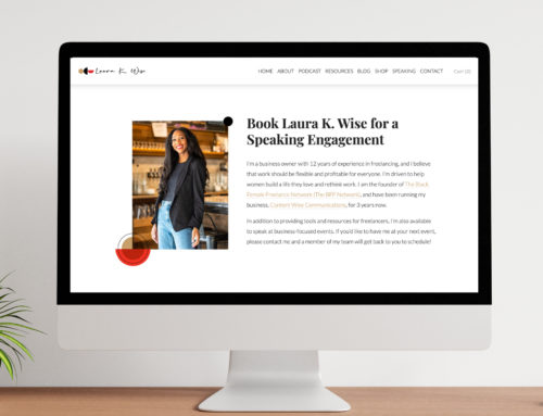 New Website Launch for Writer-Speaker-Creator