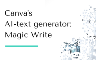 Blog Post What is Canva Magic Write AI text generator Studio Delta Designs