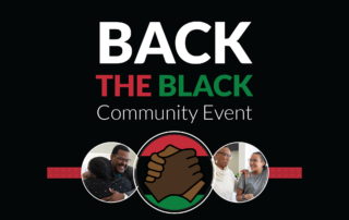Back the Black Community Event Iowa Healthiest State Initiative